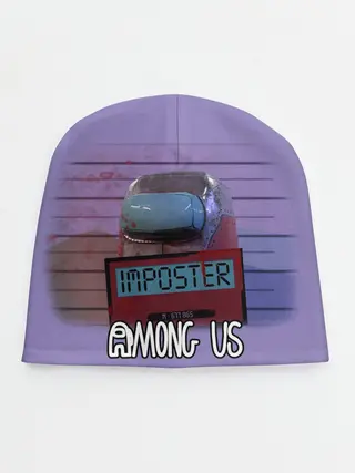 Детская шапка / AMONG US