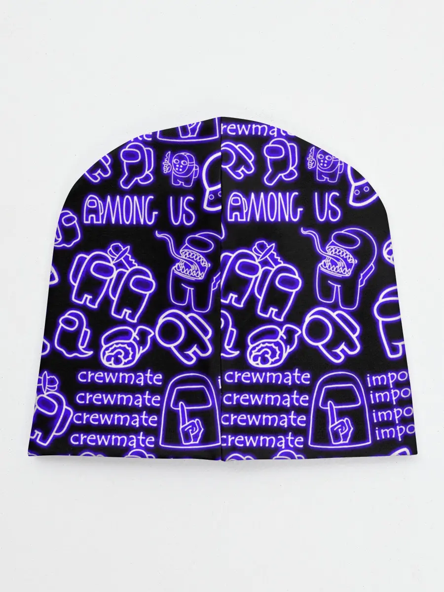 Детская шапка / AMONG US | NEON