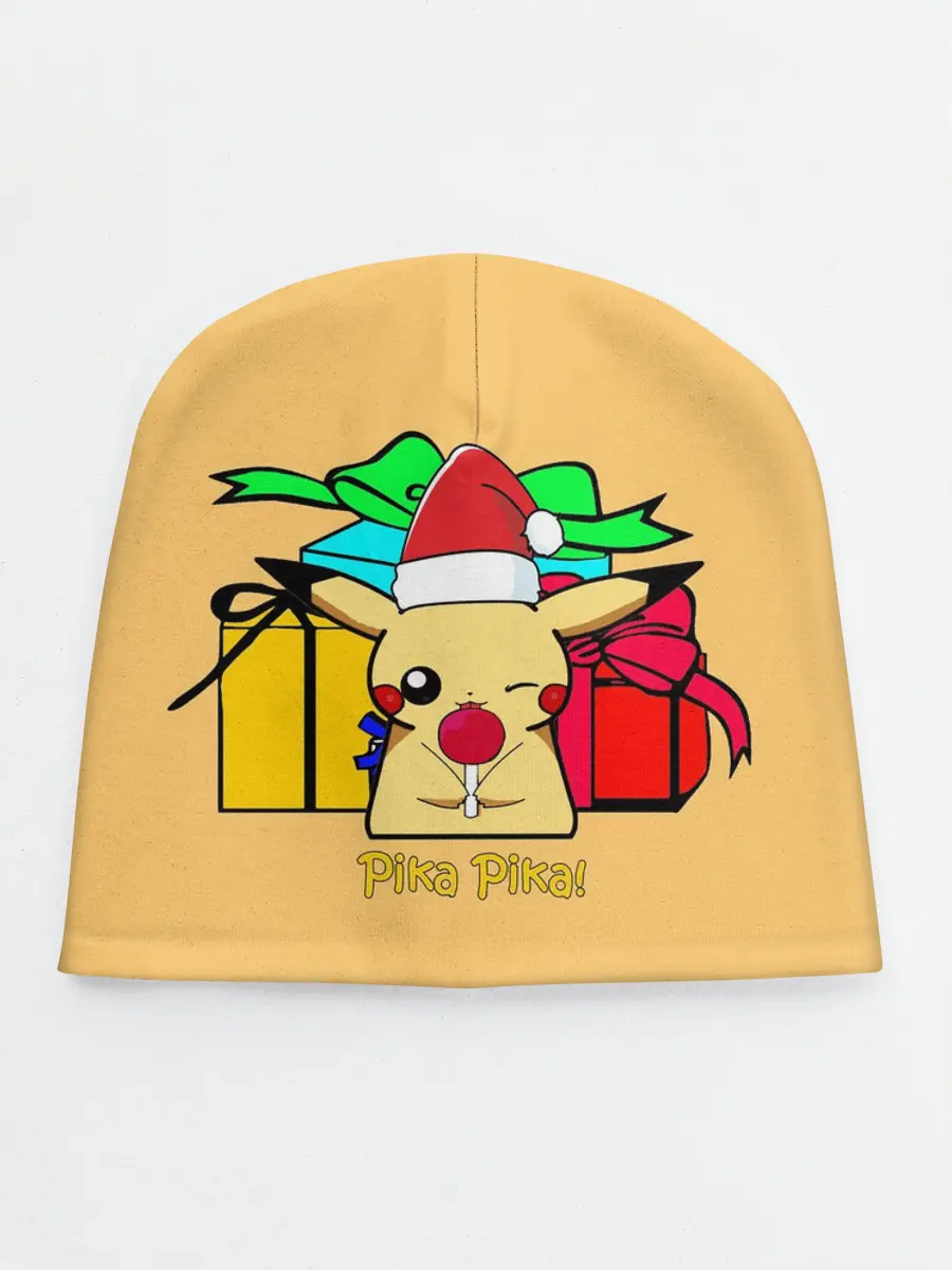 Детская шапка / New Year Pikachu