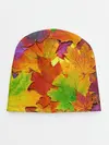 Детская шапка / Осенние листья