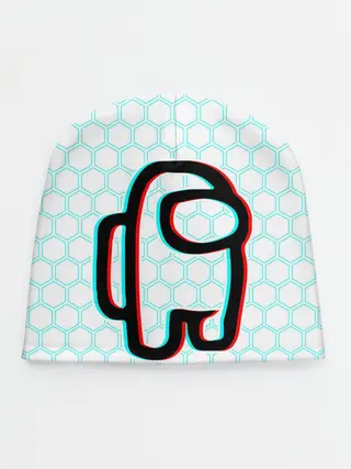 Детская шапка / AMONG US / АМОНГ АС