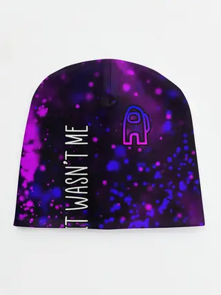 Детская шапка / AMONG US / АМОНГ АС