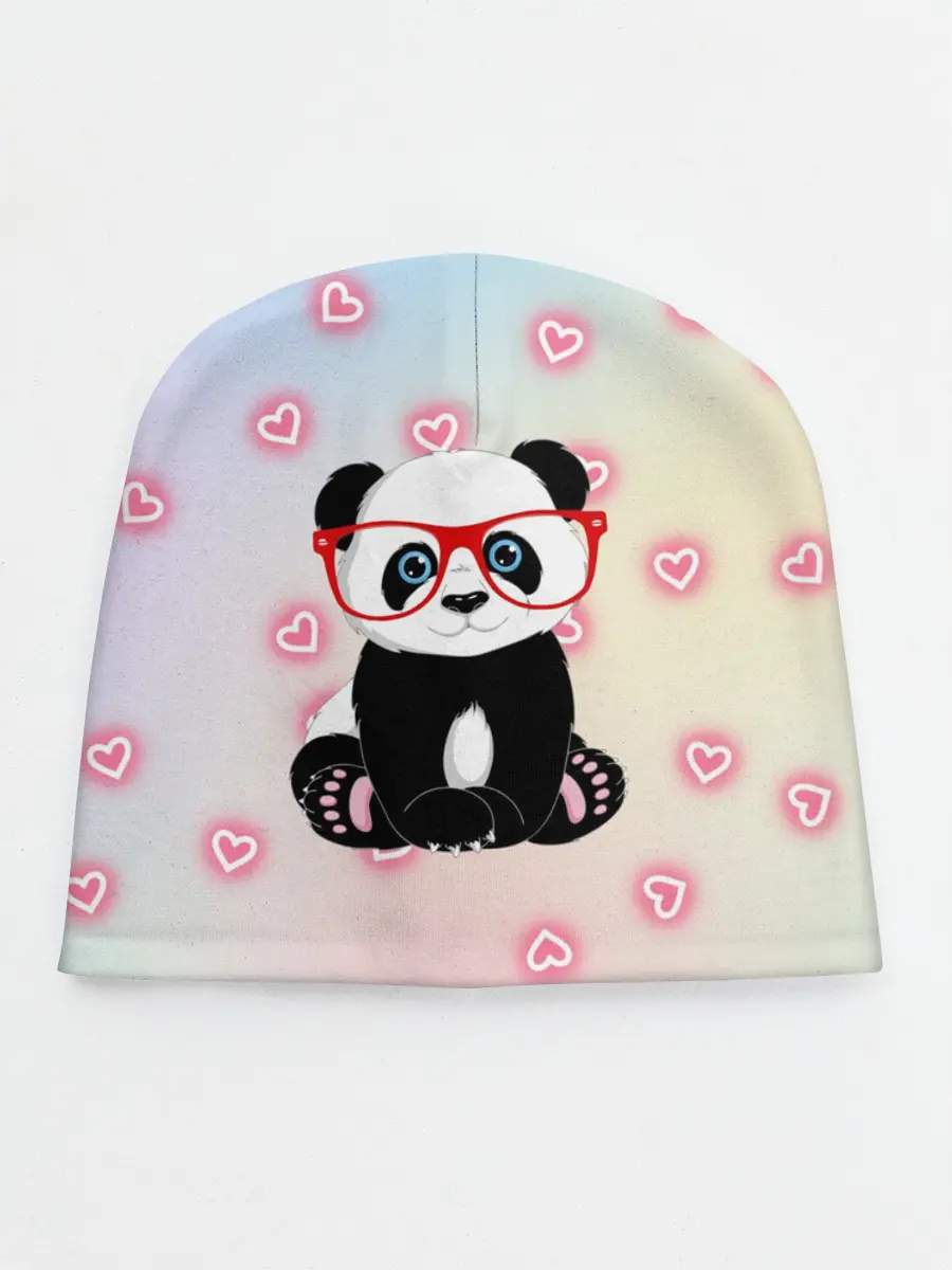 Детская шапка / Милая пандочка