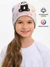 Детская шапка / Милая пандочка