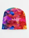 Детская шапка / Брызги красок