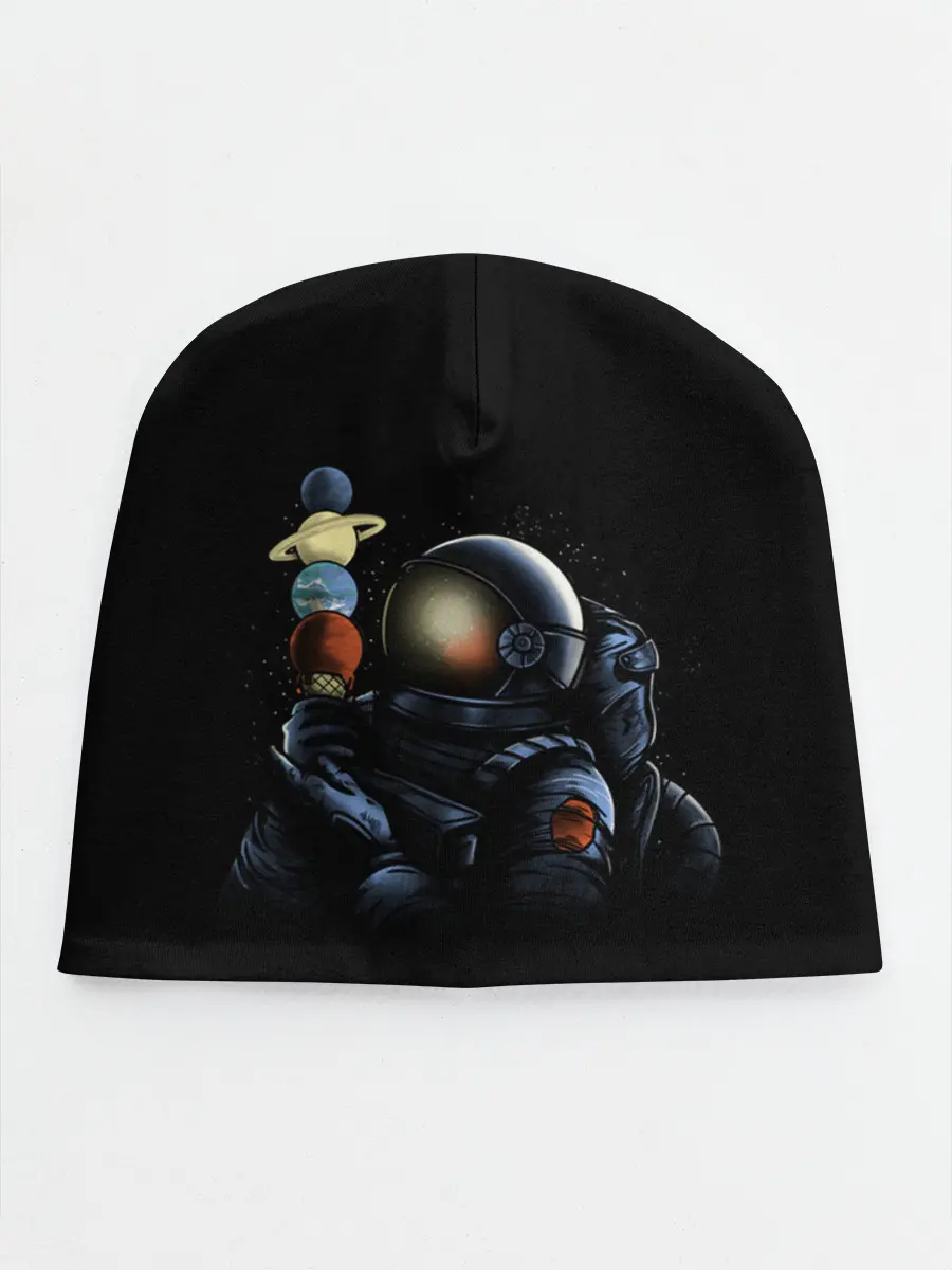 Детская шапка / Астронавт мороженкой