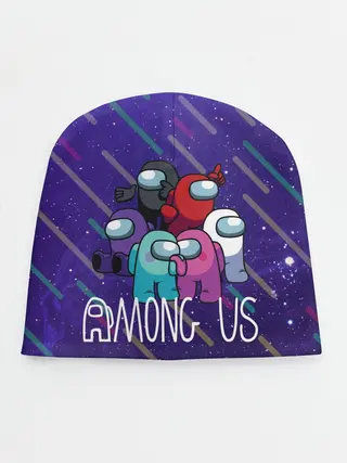 Детская шапка / Among Us