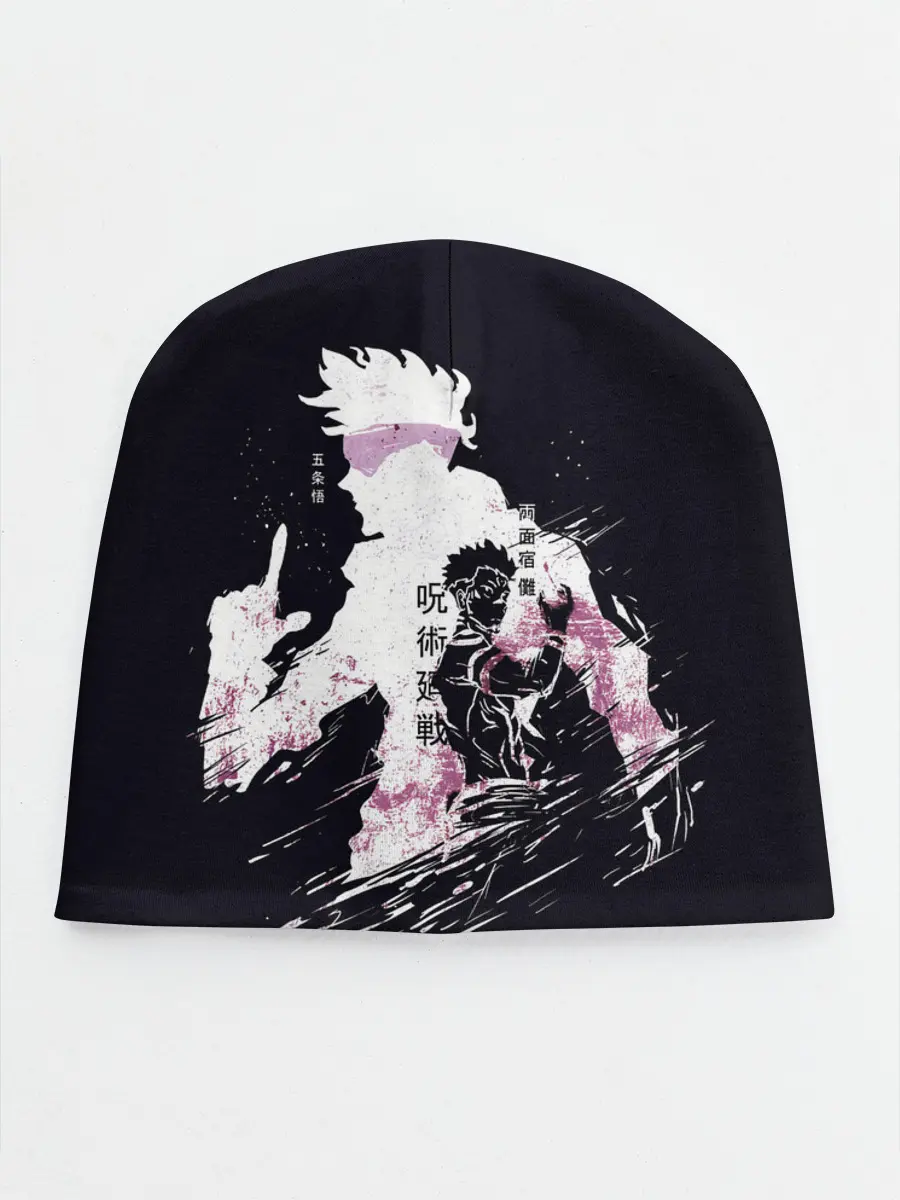 Детская шапка / JUJUTSU KAISEN на черном