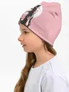 Детская шапка / Незуко розовый