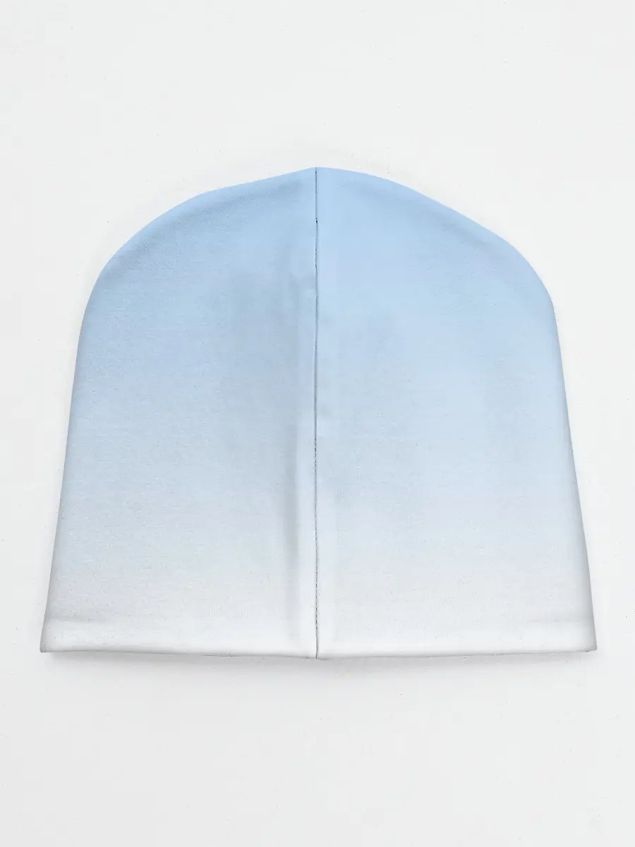 Детская шапка / Небесно-голубой градиент