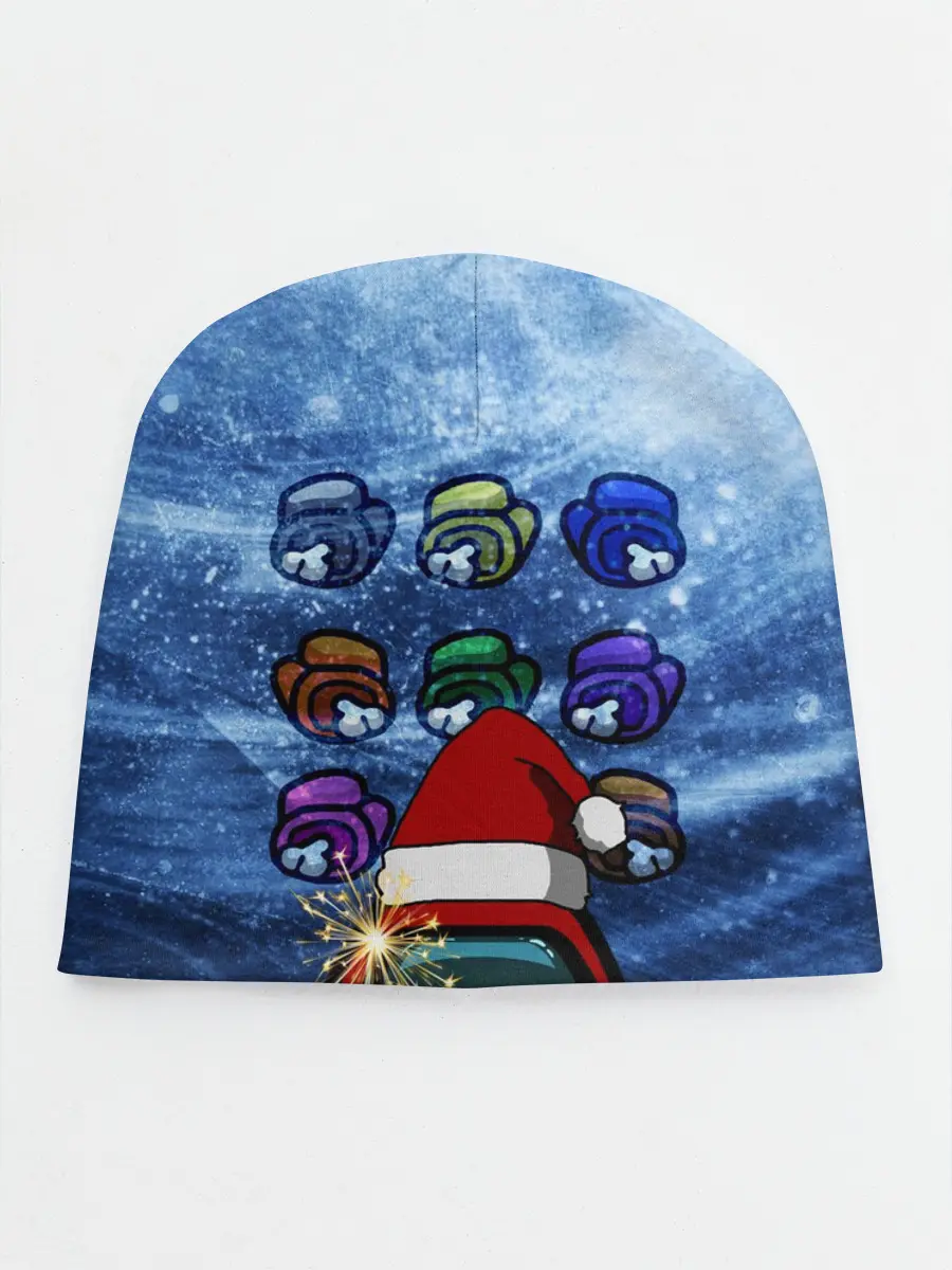 Детская шапка / Among us Happy New Year