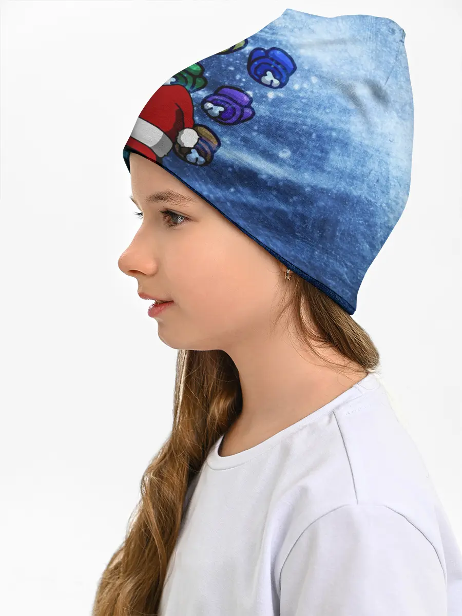 Детская шапка / Among us Happy New Year