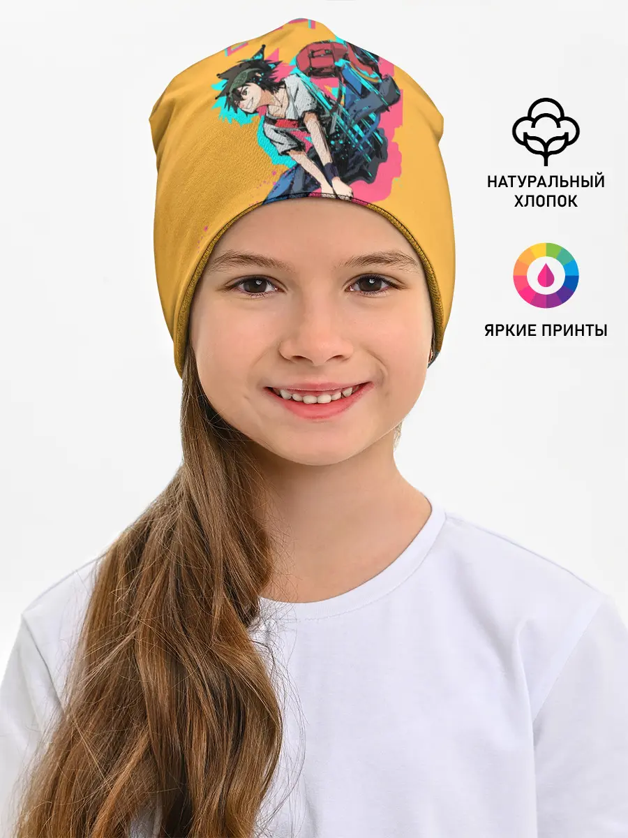 Детская шапка / Mo-Ri прыгает