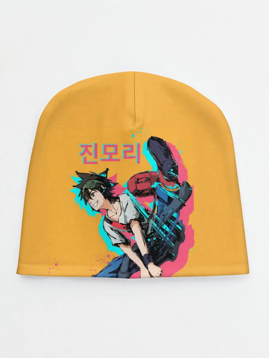 Детская шапка / Mo-Ri прыгает