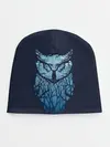 Детская шапка / Сова в деревьях