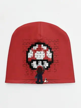 Детская шапка / Mario