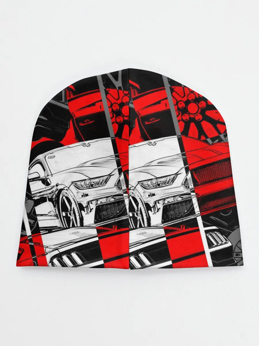 Детская шапка / Автомобили