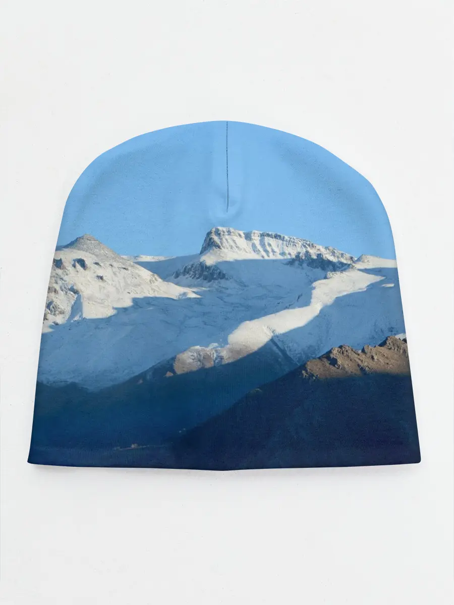 Детская шапка / Снежные горы