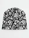 Детская шапка / White flowers