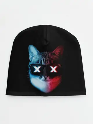Детская шапка / Кот XX