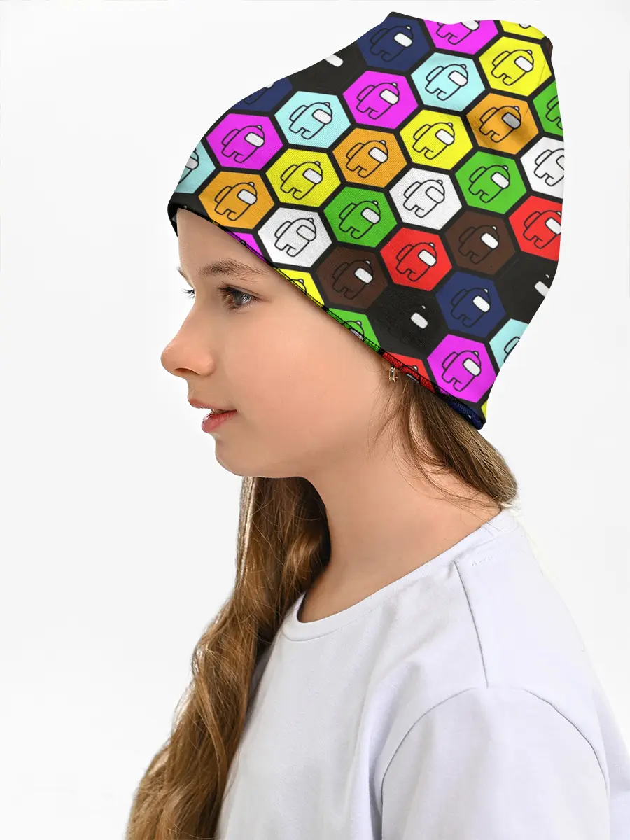 Детская шапка / AMONG US