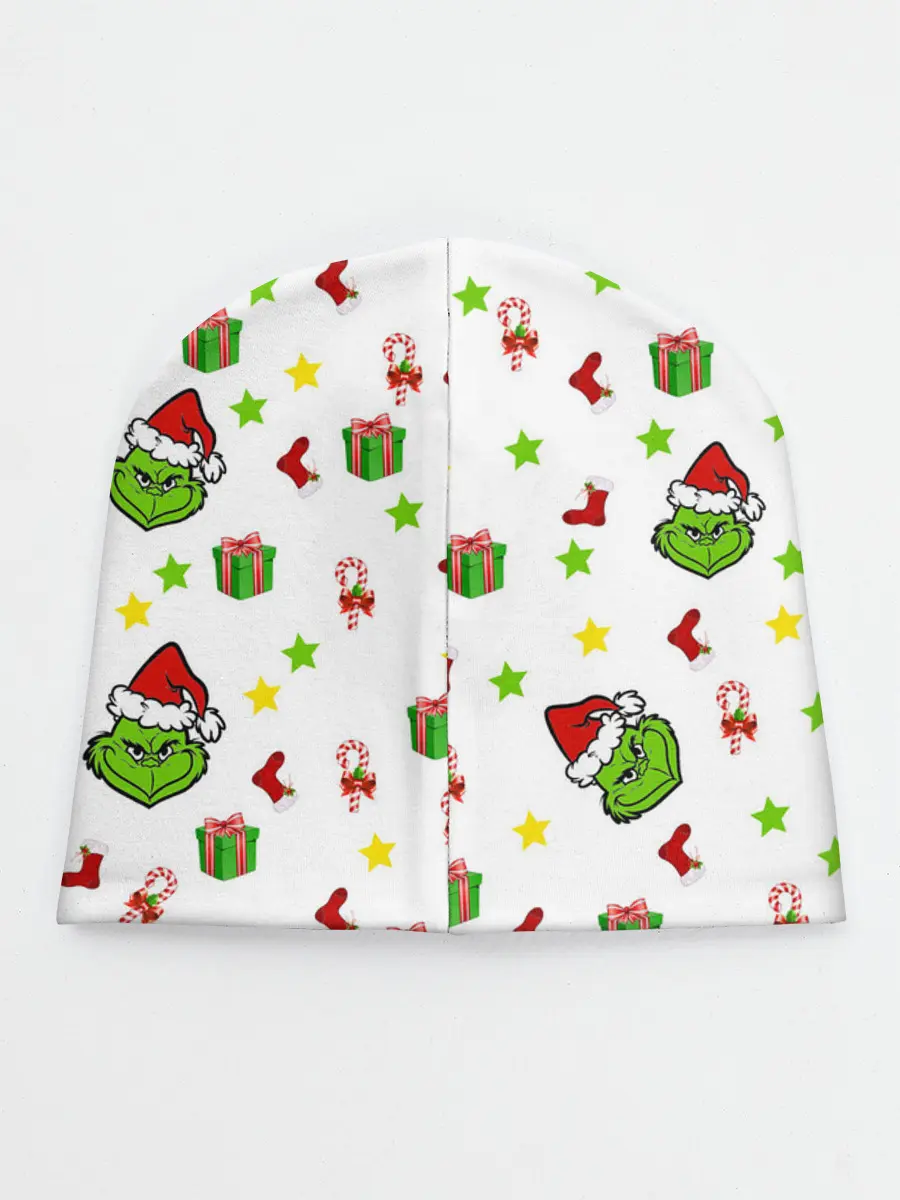 Детская шапка / Гринч