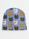 Детская шапка / Котики