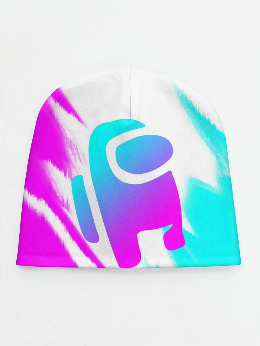 Детская шапка / AMONG US - NEON