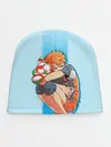 Детская шапка / Хината на синем фоне