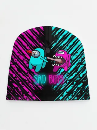 Детская шапка / Among us sad boys.