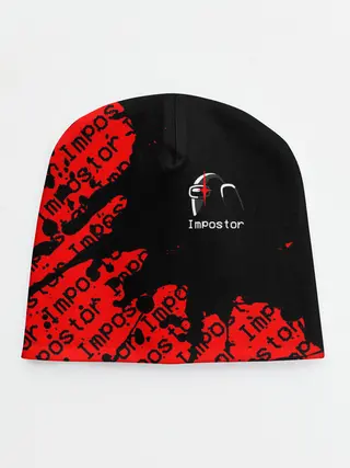 Детская шапка / AMONG US - Impostor