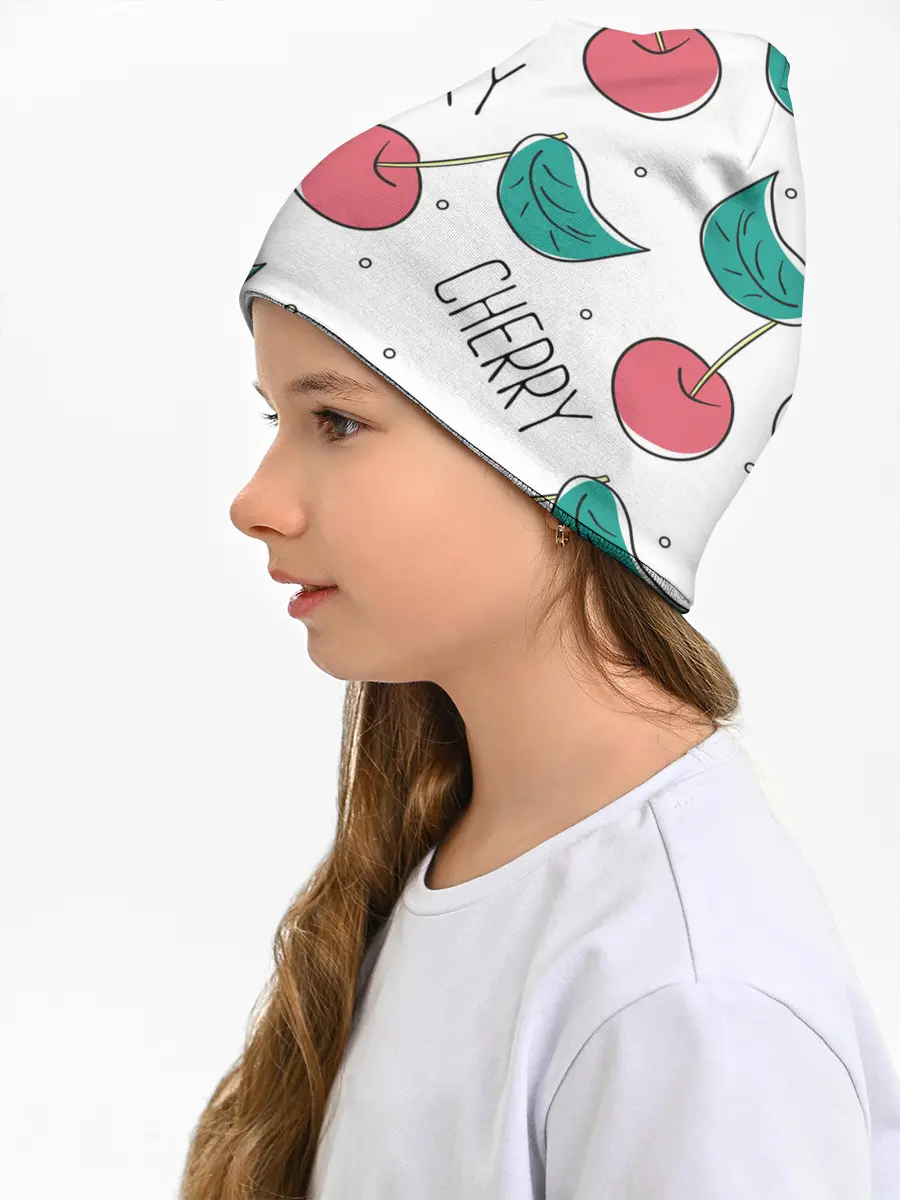 Детская шапка / Вишенки Cherry