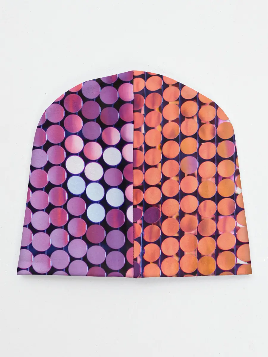 Детская шапка / Вечеринка точки глянцевый узор