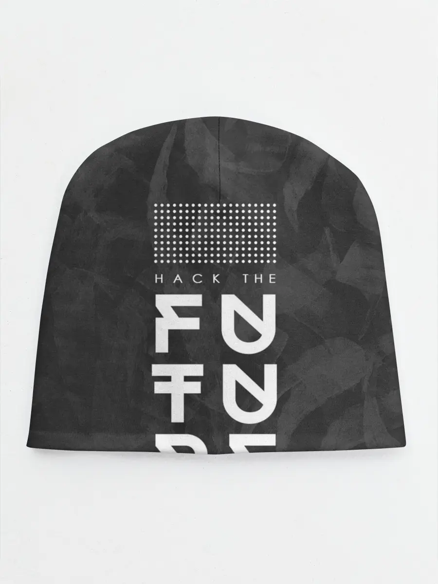 Детская шапка / Надпись Hack the future