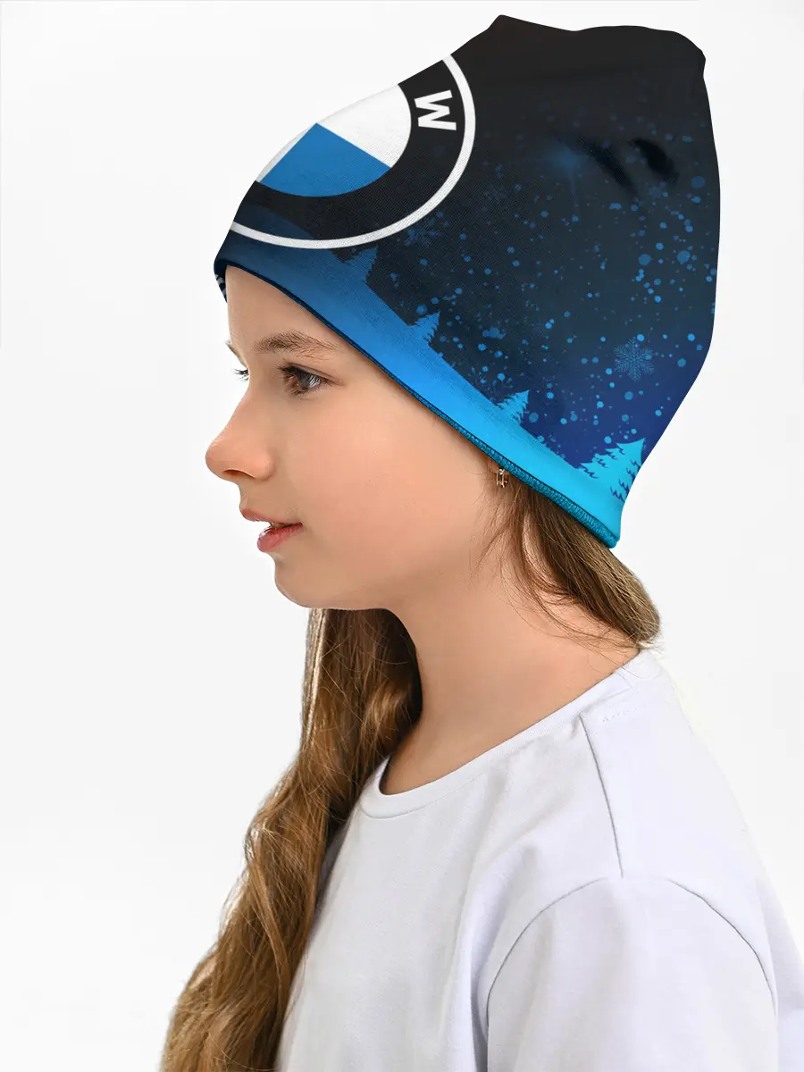 Детская шапка / BMW - Снежный