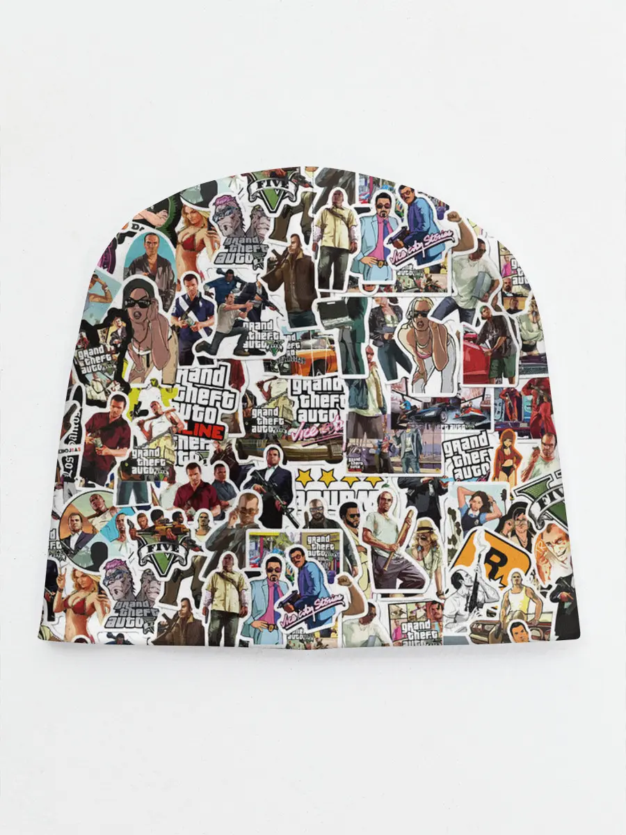 Детская шапка / GTA Sticker Bombing