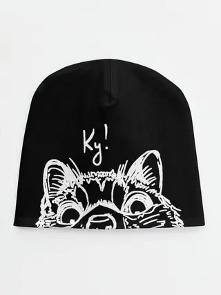Детская шапка / Говорящий котик