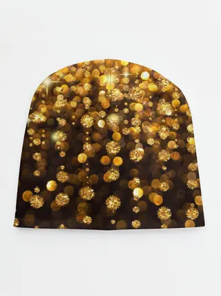 Детская шапка / ЗОЛОТЫЕ БЛЕСТКИ