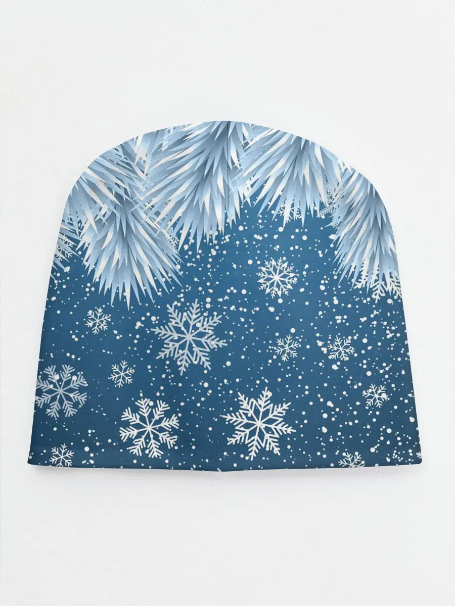 Детская шапка / Снежное Настроенние