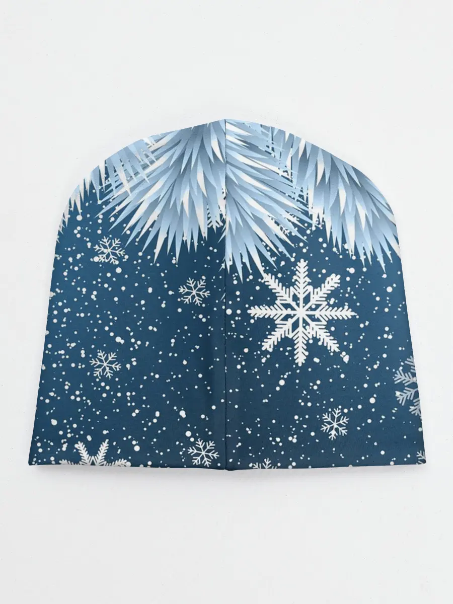Детская шапка / Снежное Настроенние