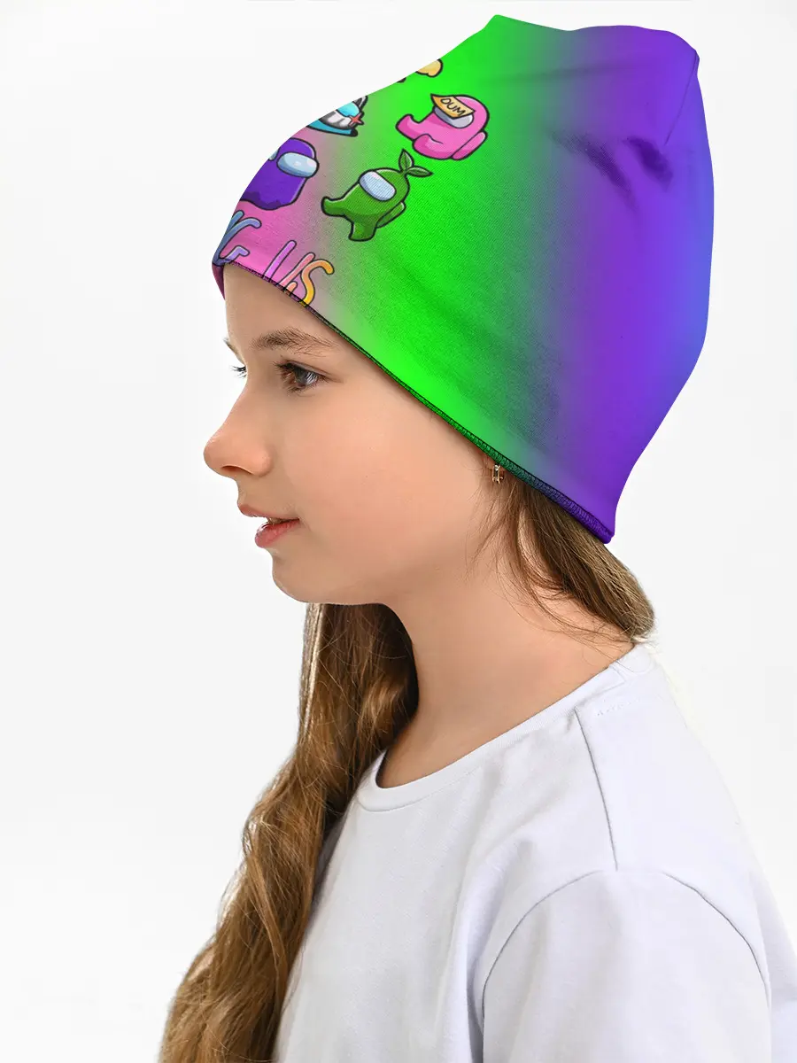 Детская шапка / AMONG US