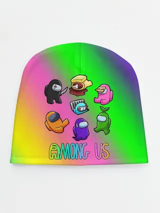 Детская шапка / AMONG US