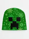 Детская шапка / ЗИМНИЙ MINECRAFT