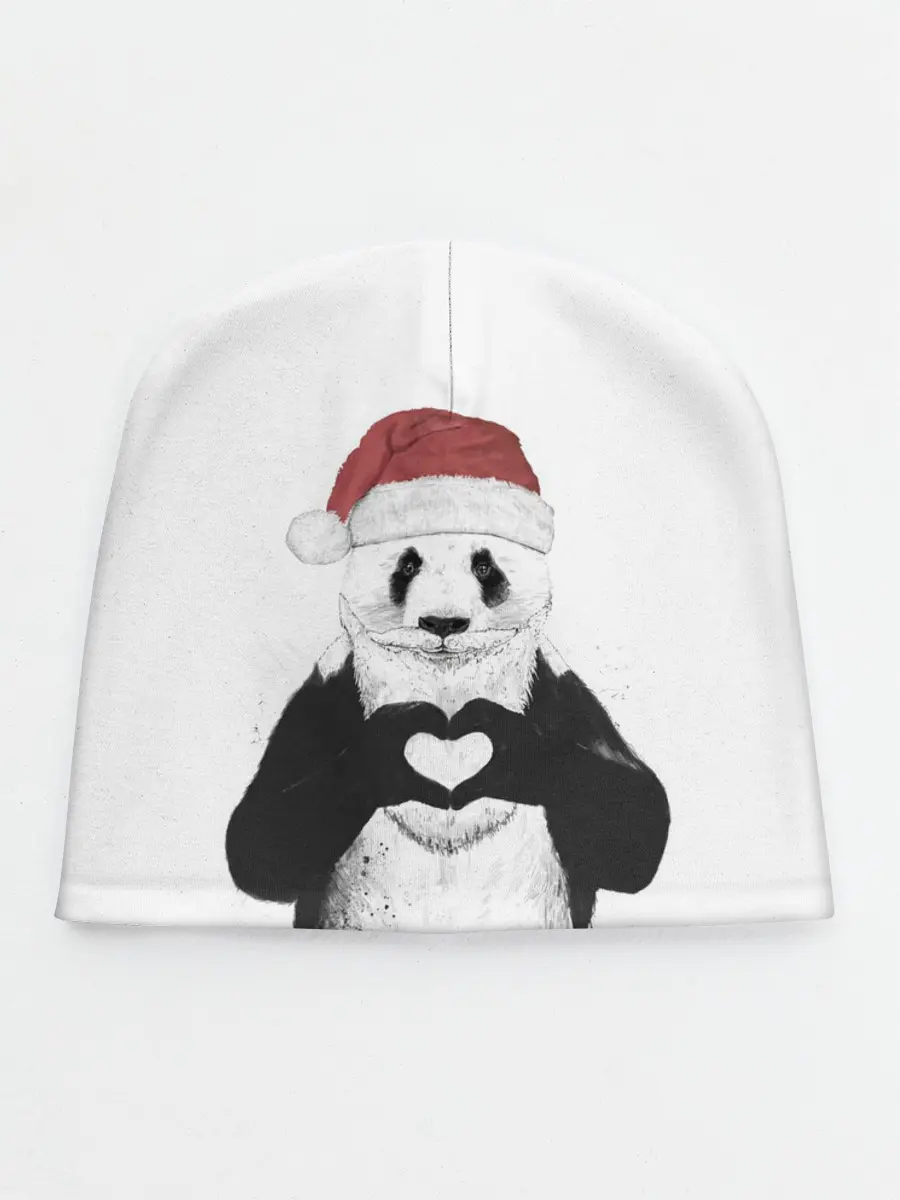 Детская шапка / Панда Клаус