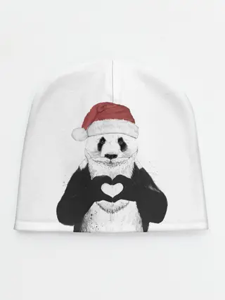 Детская шапка / Панда Клаус