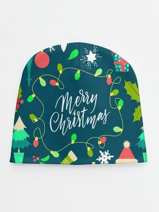 Детская шапка / Merry Christmas