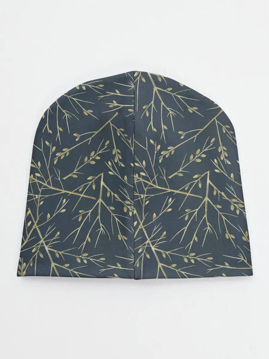 Детская шапка / Веточки