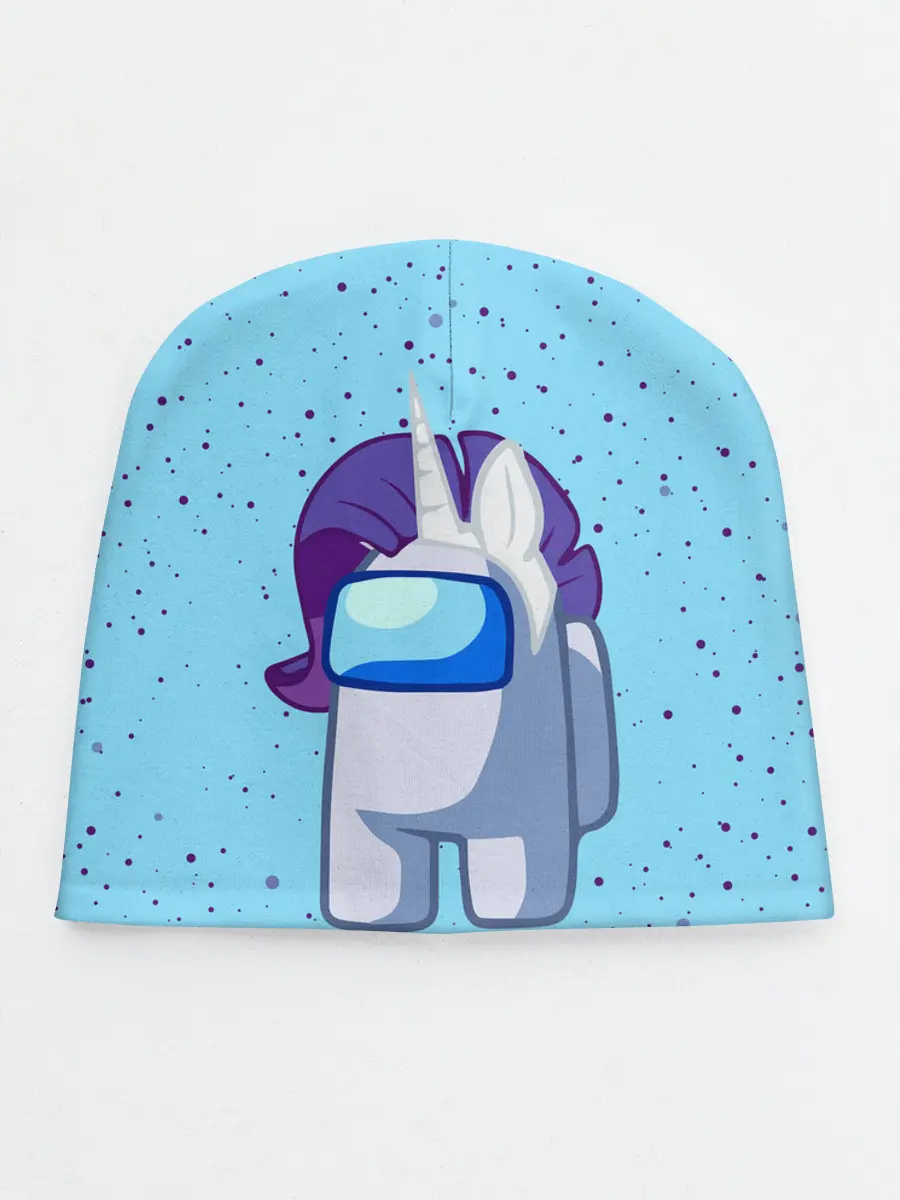 Детская шапка / AMONG US - ЕДИНОРОГ