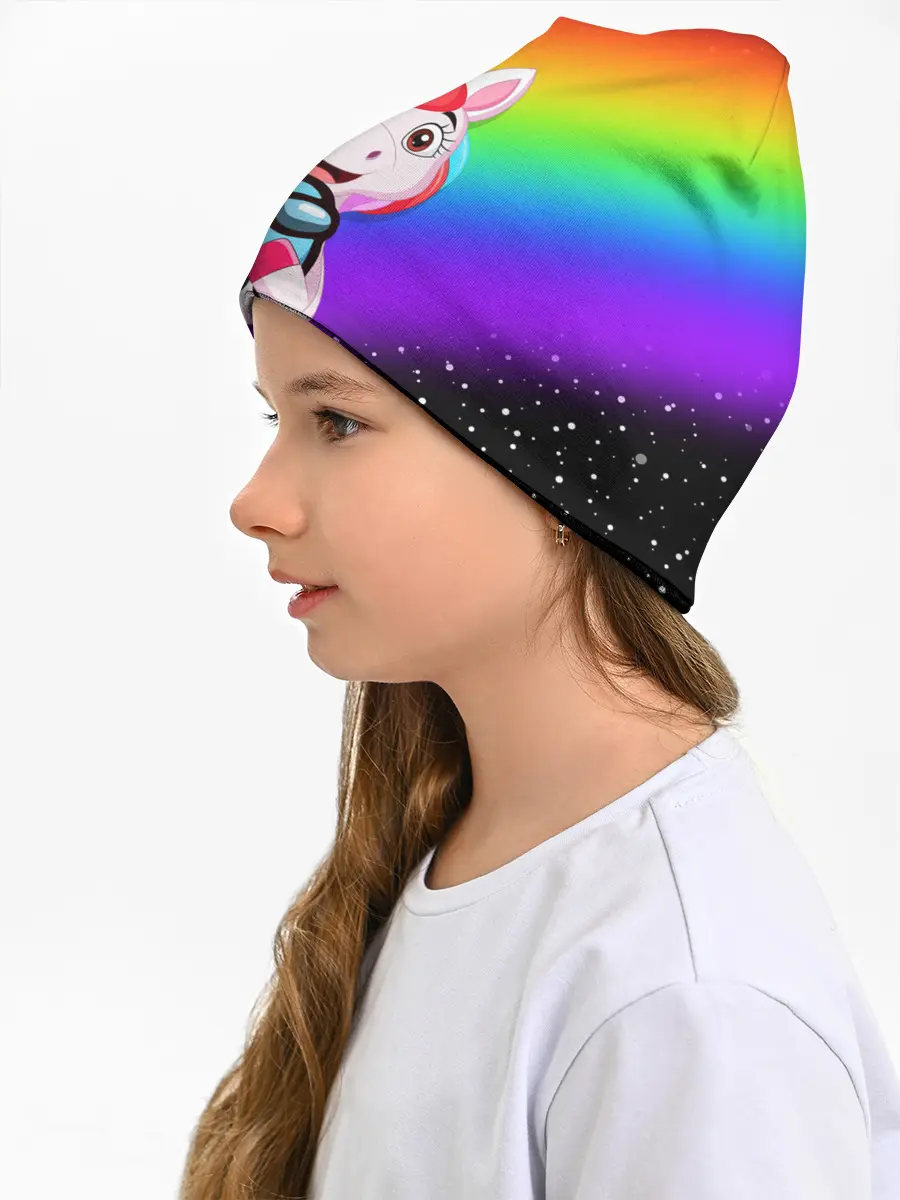 Детская шапка / AMONG US - С ЕДИНОРОГОМ