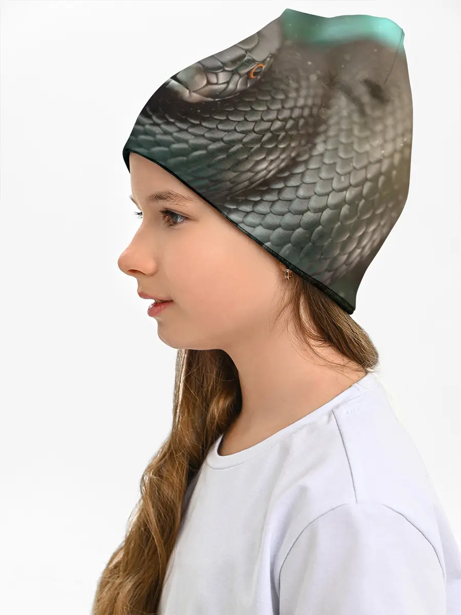 Детская шапка / Чёрная мамба